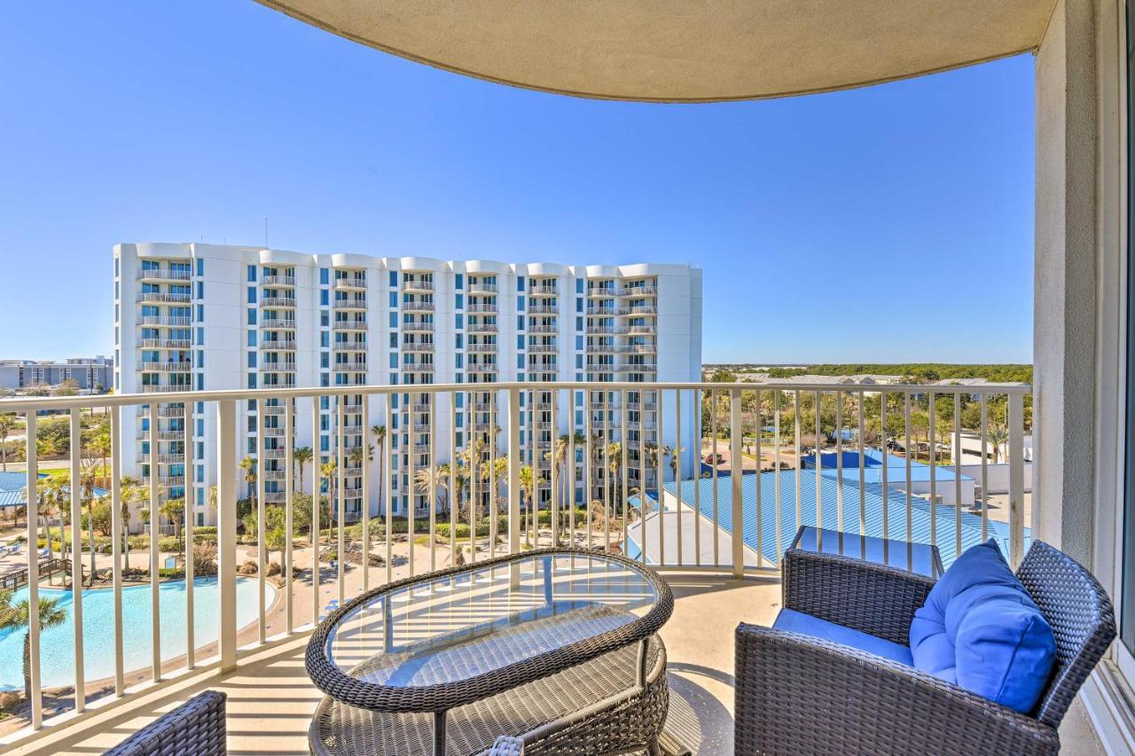 Modern Resort Condo With Balcony - Walk To Beach! Destin Buitenkant foto